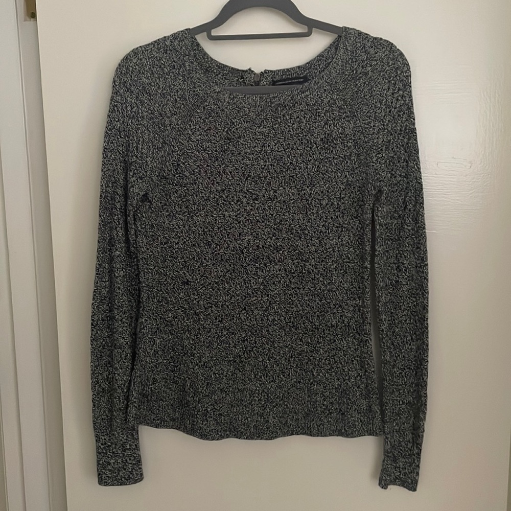 American Eagle Sweater with Zip Back